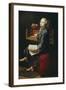 Young Musician at the Harpsicord-null-Framed Giclee Print