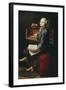 Young Musician at the Harpsicord-null-Framed Giclee Print