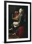 Young Musician at the Harpsicord-null-Framed Giclee Print