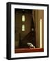 Young Muslim Man Praying in Mosque by the Window-Saida Shigapova-Framed Photographic Print