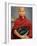 Young Myanmar Buddhist Monk Smiles Broadly as He Waits for Donations Early on a Yangon Street-null-Framed Photographic Print