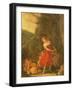 Young Naiad Tickled by the Cupids-Pierre-Paul Prud'hon-Framed Giclee Print