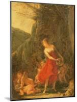 Young Naiad Tickled by the Cupids-Pierre-Paul Prud'hon-Mounted Giclee Print