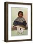 Young Native American Girl-null-Framed Photographic Print