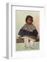 Young Native American Girl-null-Framed Photographic Print