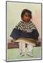 Young Native American Girl-null-Mounted Photographic Print