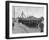 Young Naval Cadets Joining the Parade into Red Square to Celebrate May Day-null-Framed Photographic Print