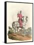 Young Nobleman Hawking-Charles Hamilton Smith-Framed Stretched Canvas