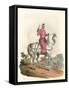 Young Nobleman Hawking-Charles Hamilton Smith-Framed Stretched Canvas