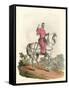 Young Nobleman Hawking-Charles Hamilton Smith-Framed Stretched Canvas