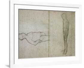 Young Nude, circa 1896-Amedeo Modigliani-Framed Giclee Print