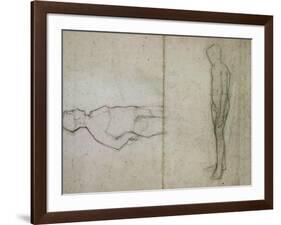 Young Nude, circa 1896-Amedeo Modigliani-Framed Giclee Print