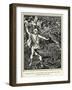 Young Odysseus Fights a Wild Boar and Gets the Wound in His Thigh-Henry Justice Ford-Framed Art Print