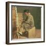 Young Painter at His Easel-Theodore Gericault-Framed Giclee Print