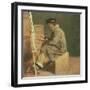 Young Painter at His Easel-Theodore Gericault-Framed Giclee Print