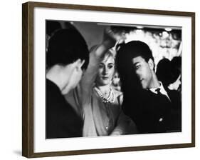 Young Parisians Dancing at a Discotheque-Alfred Eisenstaedt-Framed Photographic Print