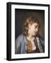 Young Peasant Boy-Jean-Baptiste Greuze-Framed Art Print