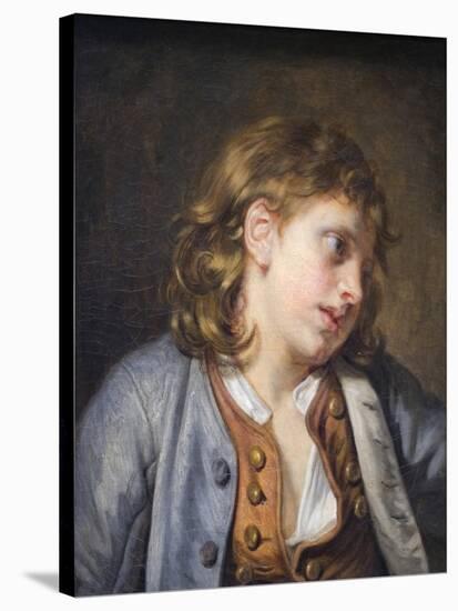 Young Peasant Boy-Jean-Baptiste Greuze-Stretched Canvas
