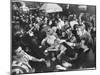 Young People Fill a Manhattan Singles Bar-Ralph Morse-Mounted Photographic Print