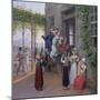 Young People on a Swing in a Garden Near Naples, 1823-Johann Erdmann Hummel-Mounted Giclee Print