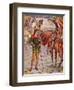 'Young Percival Questions Sir Owen', 1911-Walter Crane-Framed Giclee Print