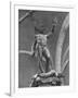 Young Perseus Holding the Decapitated Gorgon Head of Medusa, Standing over Her Body-Carl Mydans-Framed Photographic Print