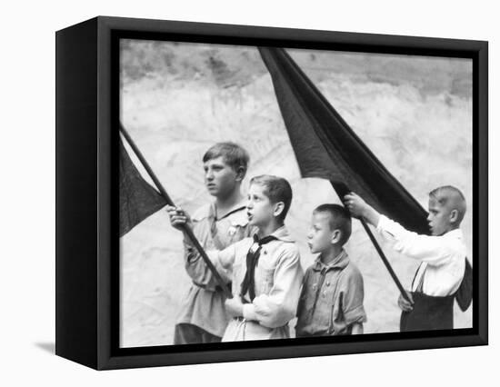 Young Pioneers, Berlin, Germany, 1930-Tina Modotti-Framed Stretched Canvas