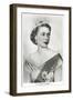 Young Queen Elizabeth II-null-Framed Premium Giclee Print
