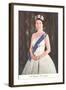 Young Queen Elizabeth-null-Framed Art Print