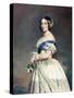 Young Queen Victoria W/Rose In Hand-Bettmann-Stretched Canvas