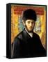 Young Rabbi from Nadorna-Isidor Kaufmann-Framed Stretched Canvas