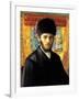 Young Rabbi from Nadorna-Isidor Kaufmann-Framed Art Print