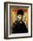 Young Rabbi from Nadorna-Isidor Kaufmann-Framed Art Print