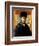 Young Rabbi from Nadorna-Isidor Kaufmann-Framed Art Print