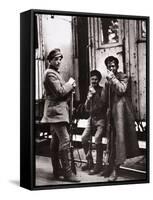 Young Red Guards-Russian Photographer-Framed Stretched Canvas