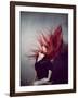 Young Redhead Throwing Head Back-Vania Stoyanova-Framed Photographic Print