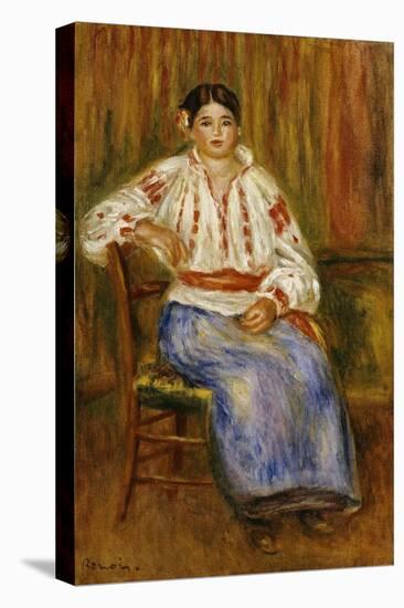 Young Romanian, 1914-Pierre-Auguste Renoir-Stretched Canvas