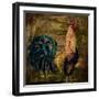 Young Rooster I-Jodi Monahan-Framed Art Print
