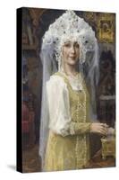 Young Russian Bride-Victor Mikhailovich Vasnetsov-Stretched Canvas