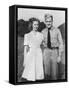 Young Sailor with His Girlfriend, Ca. 1942.-Kirn Vintage Stock-Framed Stretched Canvas