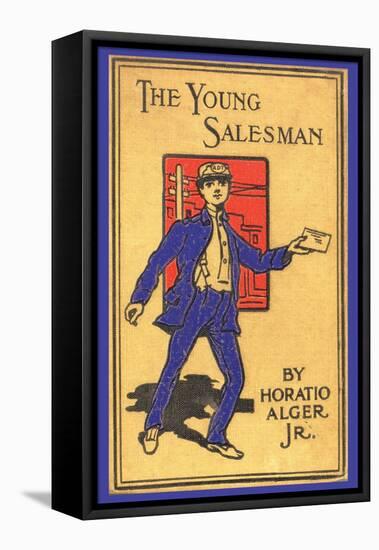 Young Salesman-null-Framed Stretched Canvas