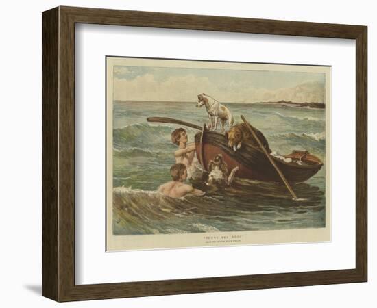 Young Sea Dogs-Samuel Edmund Waller-Framed Giclee Print