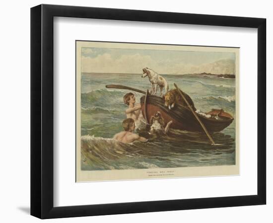 Young Sea Dogs-Samuel Edmund Waller-Framed Giclee Print