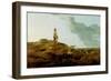 Young Shepherd and His Dog Watching over a Flock of Sheep at Mousehold Heath, 19th Century-John Crome-Framed Giclee Print