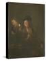 Young Smoker-Godfried Schalcken-Stretched Canvas