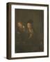 Young Smoker-Godfried Schalcken-Framed Art Print