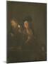 Young Smoker-Godfried Schalcken-Mounted Art Print