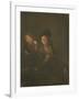 Young Smoker-Godfried Schalcken-Framed Art Print