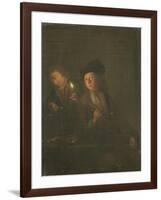 Young Smoker-Godfried Schalcken-Framed Art Print