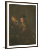 Young Smoker-Godfried Schalcken-Framed Art Print